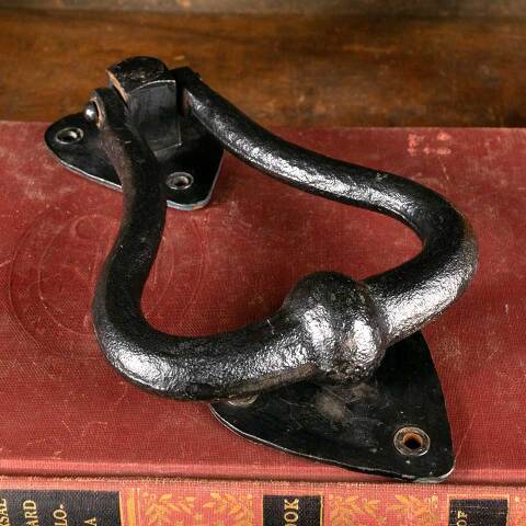 #49551 Vintage Wrought Iron Door Knocker Hardware image 6