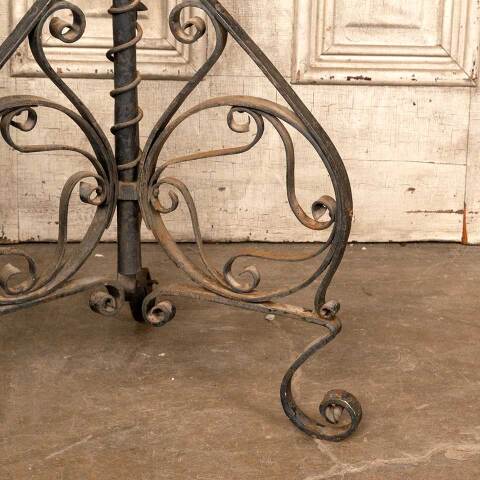 #49563 Antique Wrought Iron Stand image 6