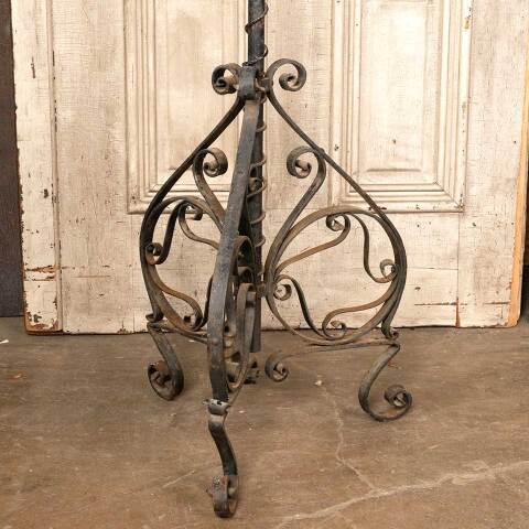 #49563 Antique Wrought Iron Stand image 7