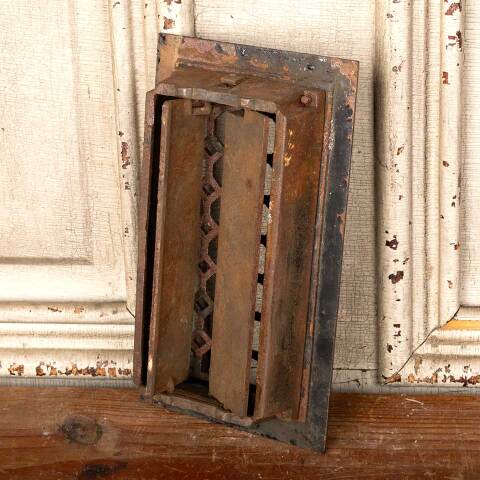 #49603 4x8 Antique Heat Grate Floor Vent Cover image 3