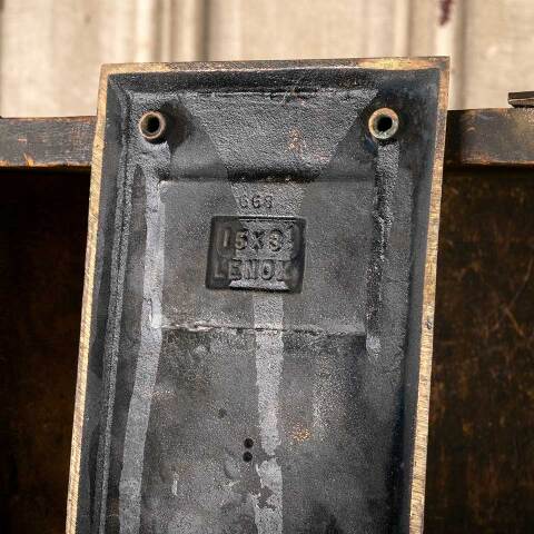 #49610 Antique Brass Door PUSH Plate Hardware image 6