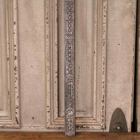 #49616 25x30 Antique Cast Iron Fireplace Surround image 3