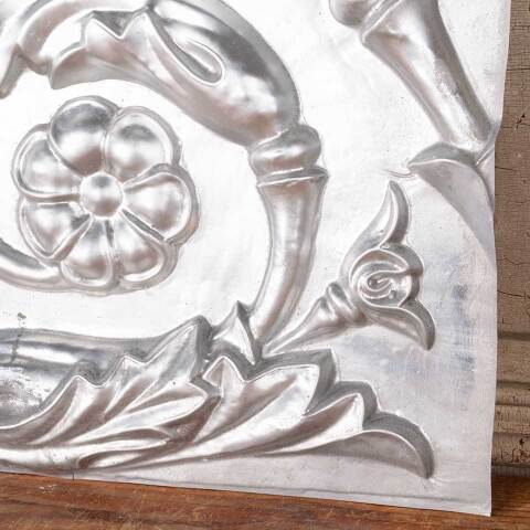 #49620 Antique Pressed / Stamped Metal Frieze Panel image 7