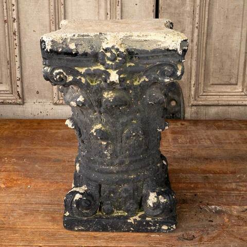 #49683 Concrete Corinthian Column Garden Pedestal image 8