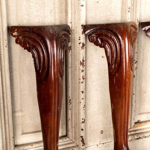 #49733 Set of 4 Ball & Claw Wood Furniture Legs image 6