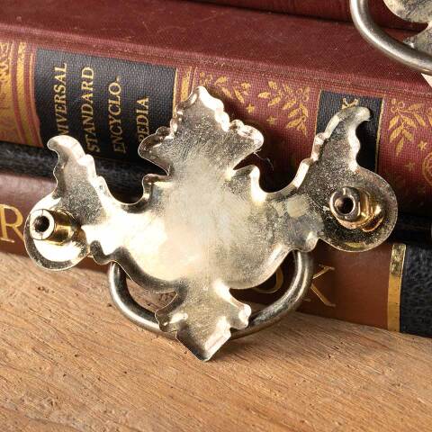 #49739 Set of 3 Vintage Furniture Drawer Bail Pulls image 4