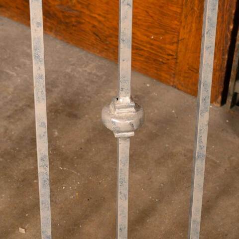 #49768 Salvaged Cast Aluminum Railing Section image 5