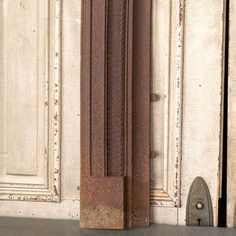 #49803 33x32 Antique Cast Iron Fireplace Surround image 3