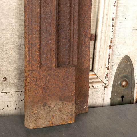 #49803 33x32 Antique Cast Iron Fireplace Surround image 7