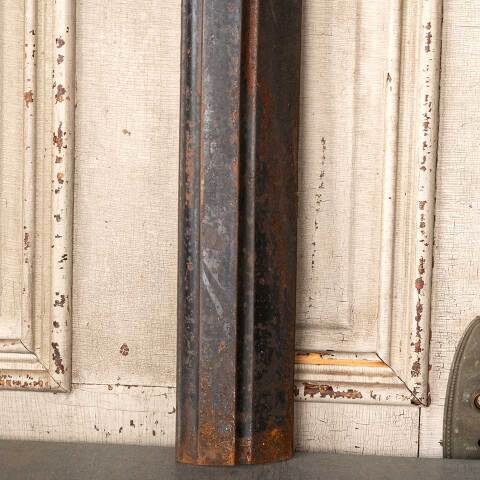 #49804 29x32 Antique Cast Iron Fireplace Surround image 3