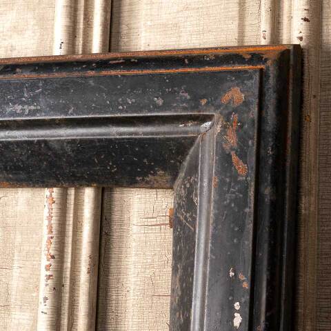 #49804 29x32 Antique Cast Iron Fireplace Surround image 5