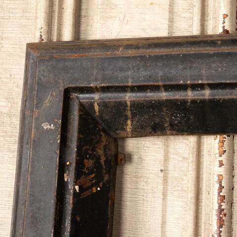 #49805 29x32 Antique Cast Iron Fireplace Surround image 2