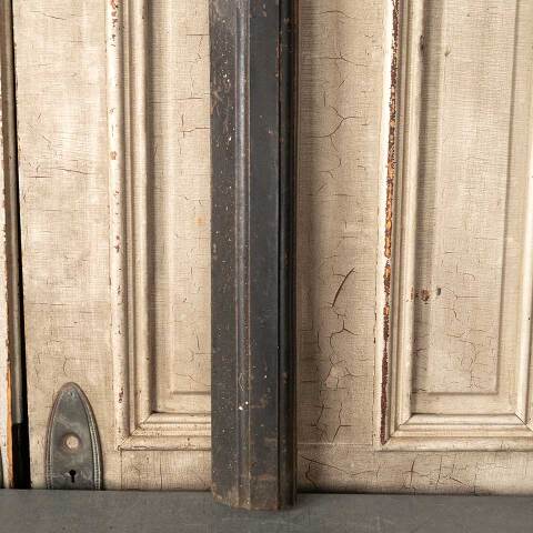 #49805 29x32 Antique Cast Iron Fireplace Surround image 6