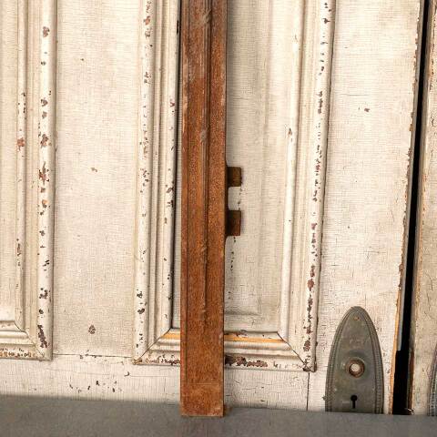 #49813 25x30 Antique Cast Iron Fireplace Surround image 3