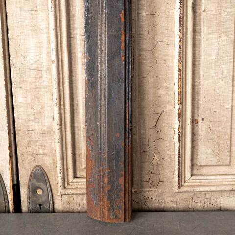 #49816 28x32 Antique Cast Iron Fireplace Surround image 6