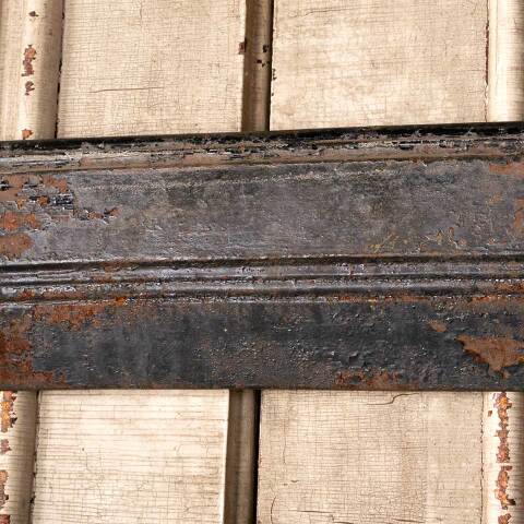 #49816 28x32 Antique Cast Iron Fireplace Surround image 5