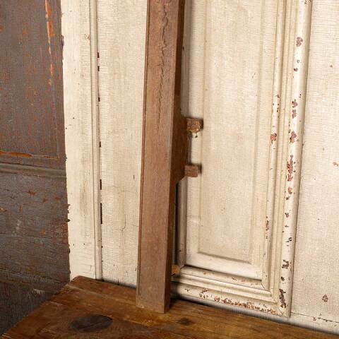 #49819 25x31 Antique Cast Iron Fireplace Surround image 3