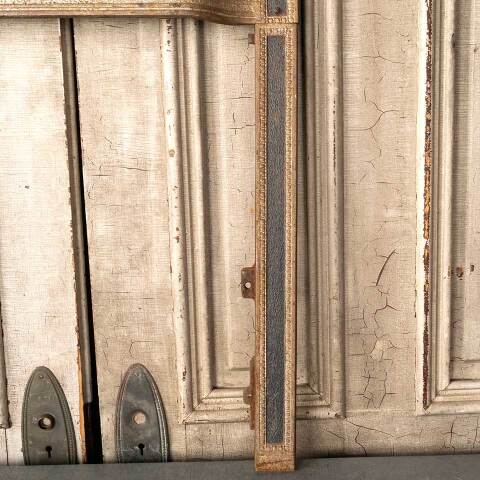 #49822 25x30 Antique Cast Iron Fireplace Surround image 6