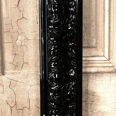 #49927 Large Lacquered Black Picture Frame image 7