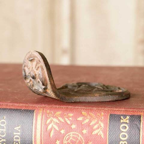 #49986 Antique Ornate Window Sash Lift Hardware image 6