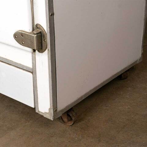 #49992 Antique Leonard Cleanable Ice Box Cabinet image 8