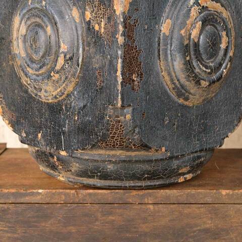 #49996 Antique Oak Staircase Newel Post Artifact image 4