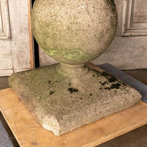 #50006 Salvaged Vintage Cast Concrete Garden Finial image 7