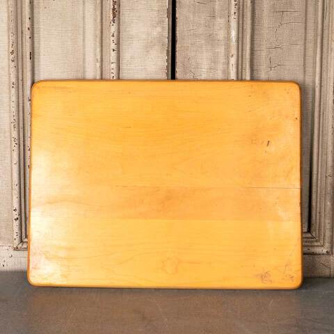 #50033 Salvaged Vintage Wood School Desk Top image 3