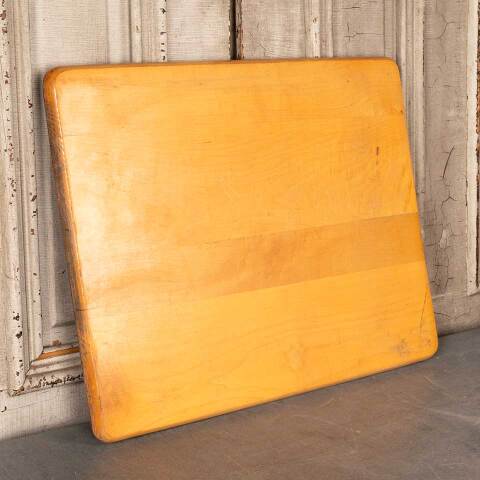 #50033 Salvaged Vintage Wood School Desk Top image 4