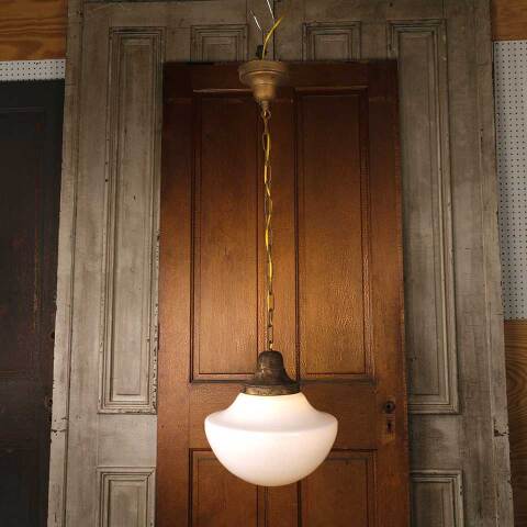 #50042 Antique Schoolhouse Globe Pendant Light image 4