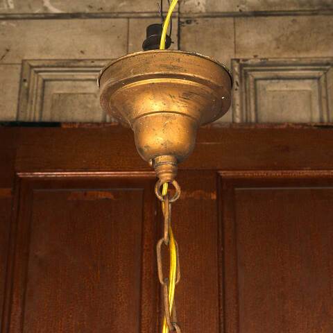 #50042 Antique Schoolhouse Globe Pendant Light image 3