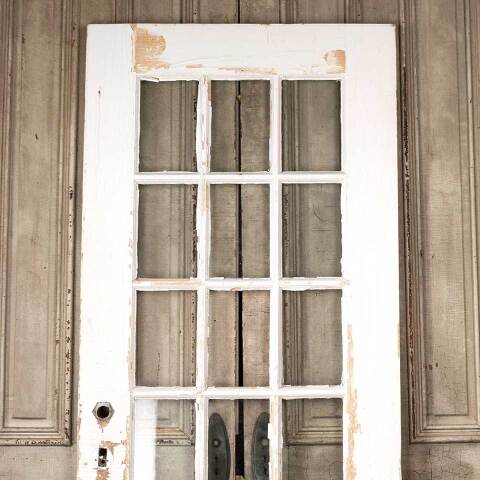 #50088 36x83 Antique 15 Lite French Entry Door image 7