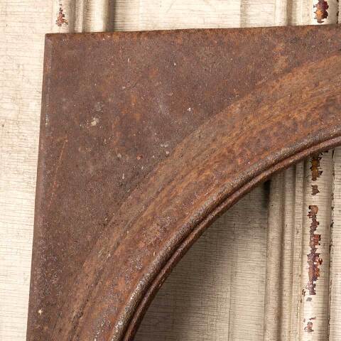 #50101 28x32 Antique Cast Iron Fireplace Surround image 2