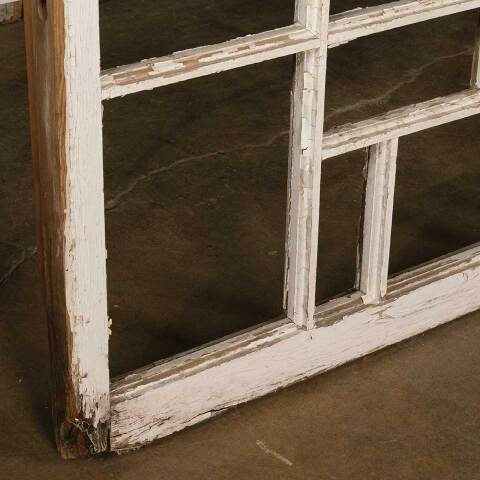 #50158 Antique Arched Divided Lite Wood Window image 4