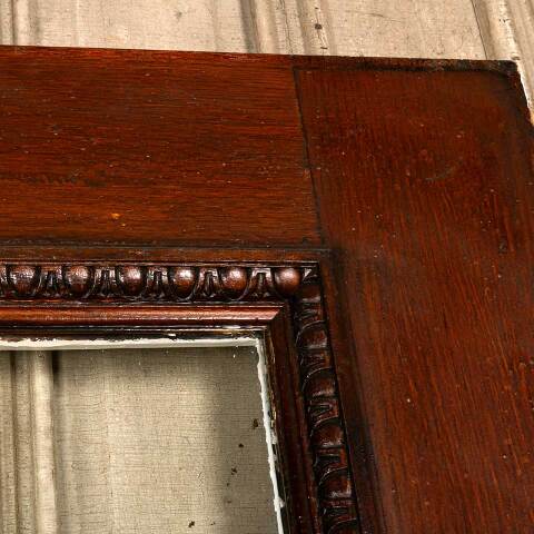 #50229 36x82 Antique Full View Oak Entry Door image 5