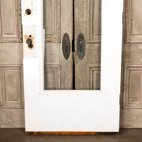 #50229 36x82 Antique Full View Oak Entry Door image 8
