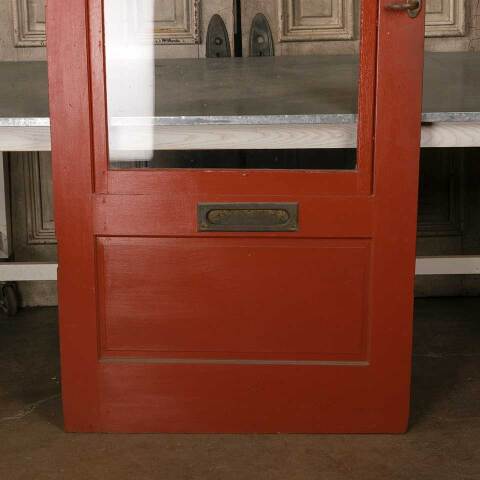 #50230 36x83 Antique Full View Wood Storm Door image 3