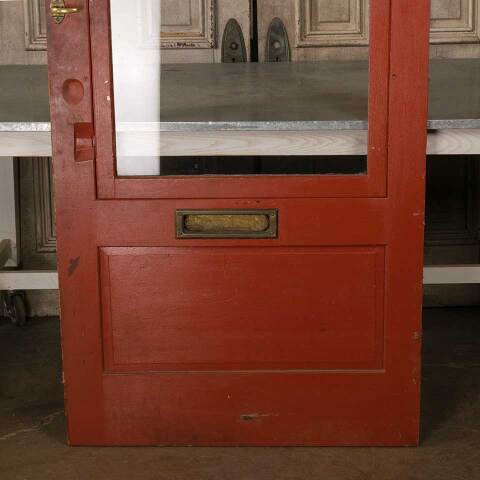 #50230 36x83 Antique Full View Wood Storm Door image 6