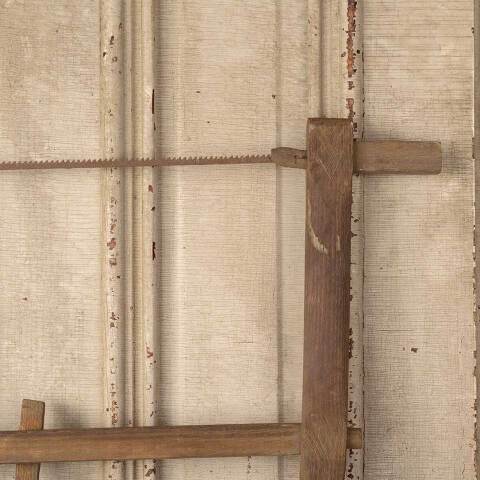 #50241 Antique Buck Bow Wood Cutting Handsaw image 6