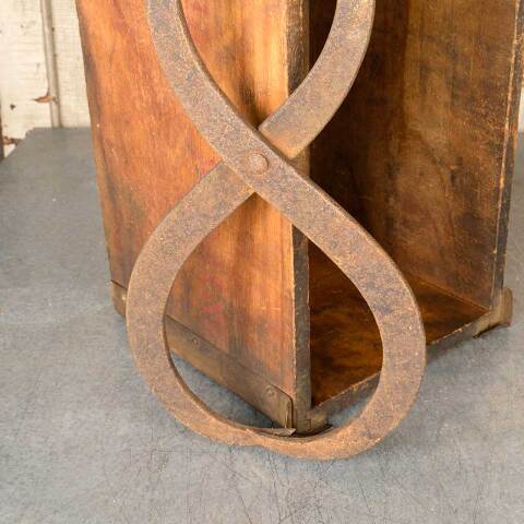 #50301 Antique Iron Ice Box Refrigerator Ice Tongs image 5