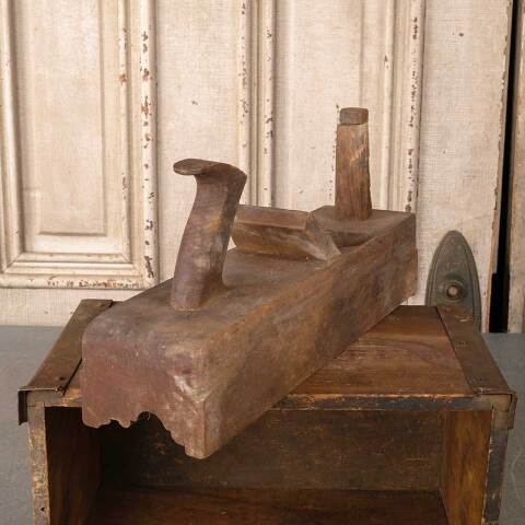 #50313 Antique Carpenter's Wood Block Plane image 3