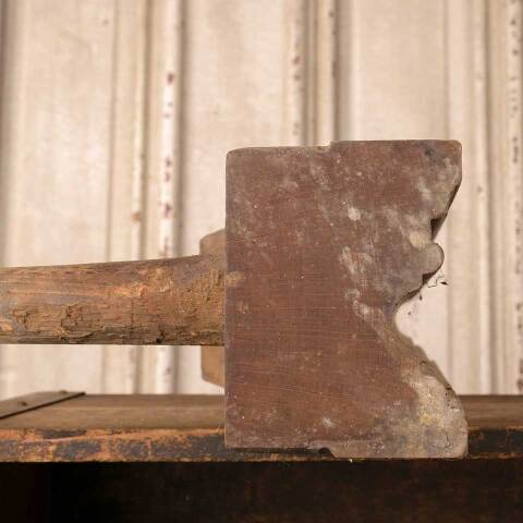 #50313 Antique Carpenter's Wood Block Plane image 6