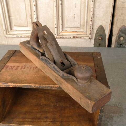 #50314 Antique Carpenter's Wood Block Plane image 3