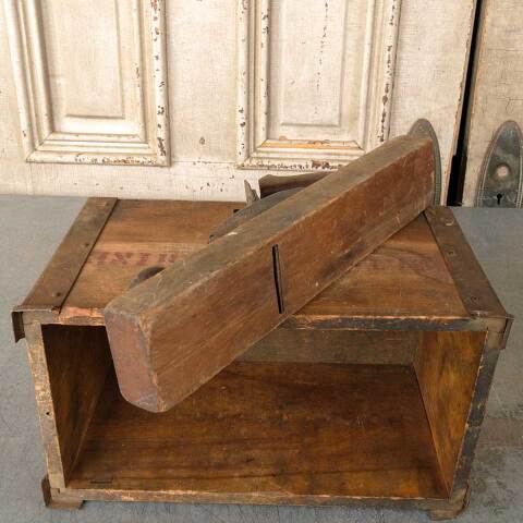 #50314 Antique Carpenter's Wood Block Plane image 6