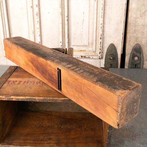 #50319 Antique Large Carpenter's Wood Block Plane image 6