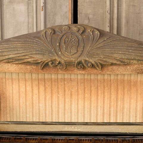 #50337 Salvaged Antique Gas Fireplace Insert image 4