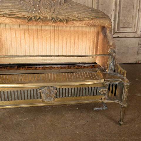 #50337 Salvaged Antique Gas Fireplace Insert image 5