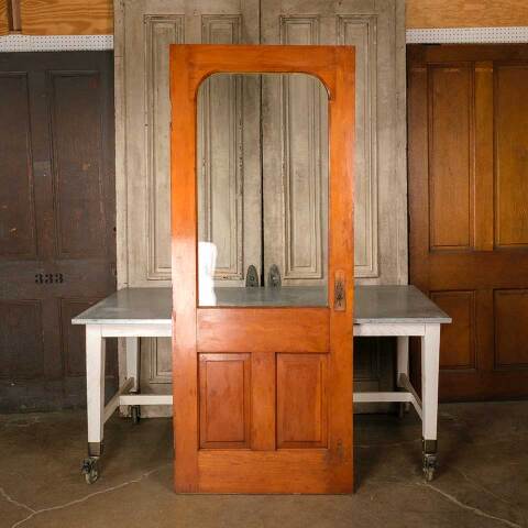 #50340 34x84 Antique Victorian Half Lite Entry Door image 4