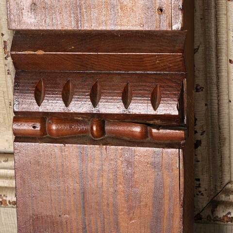 #50362 Antique Pine Interior Door Plinth Trim Block image 2