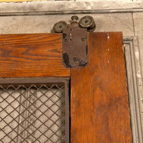 #50381 52x99 Darby Dan Farm Oak Horse Stall Door image 5